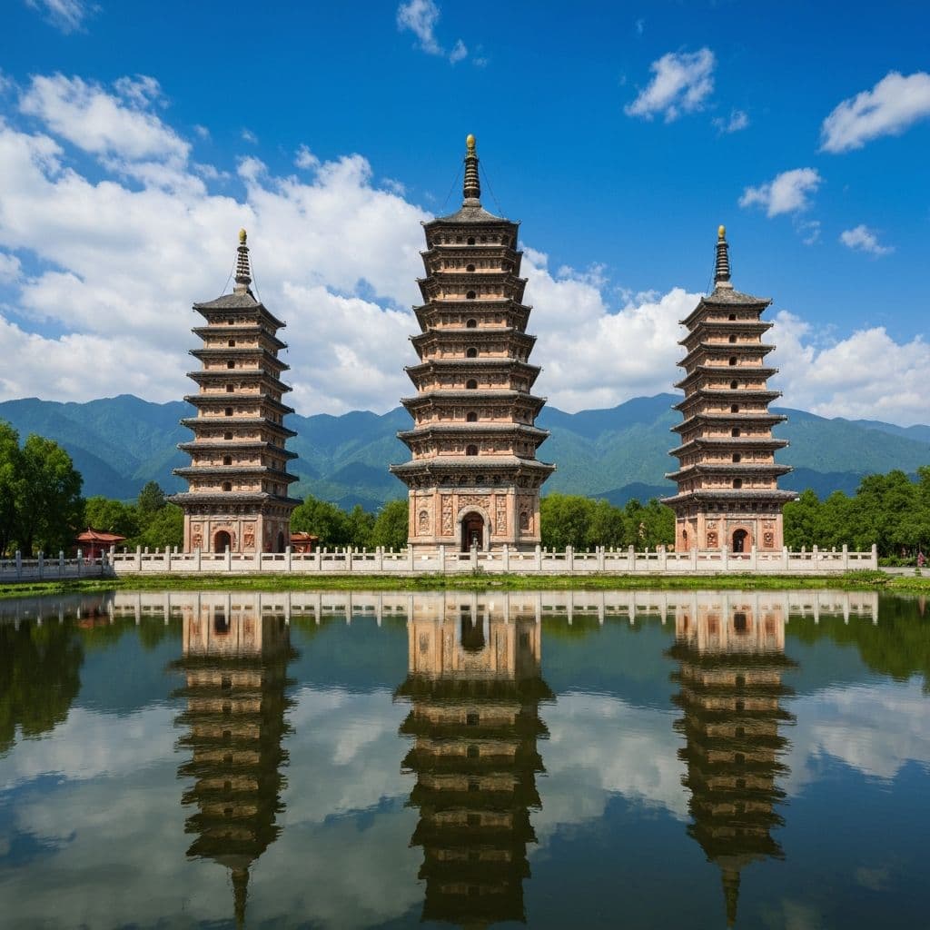 Three Pagodas of Chongsheng Temple