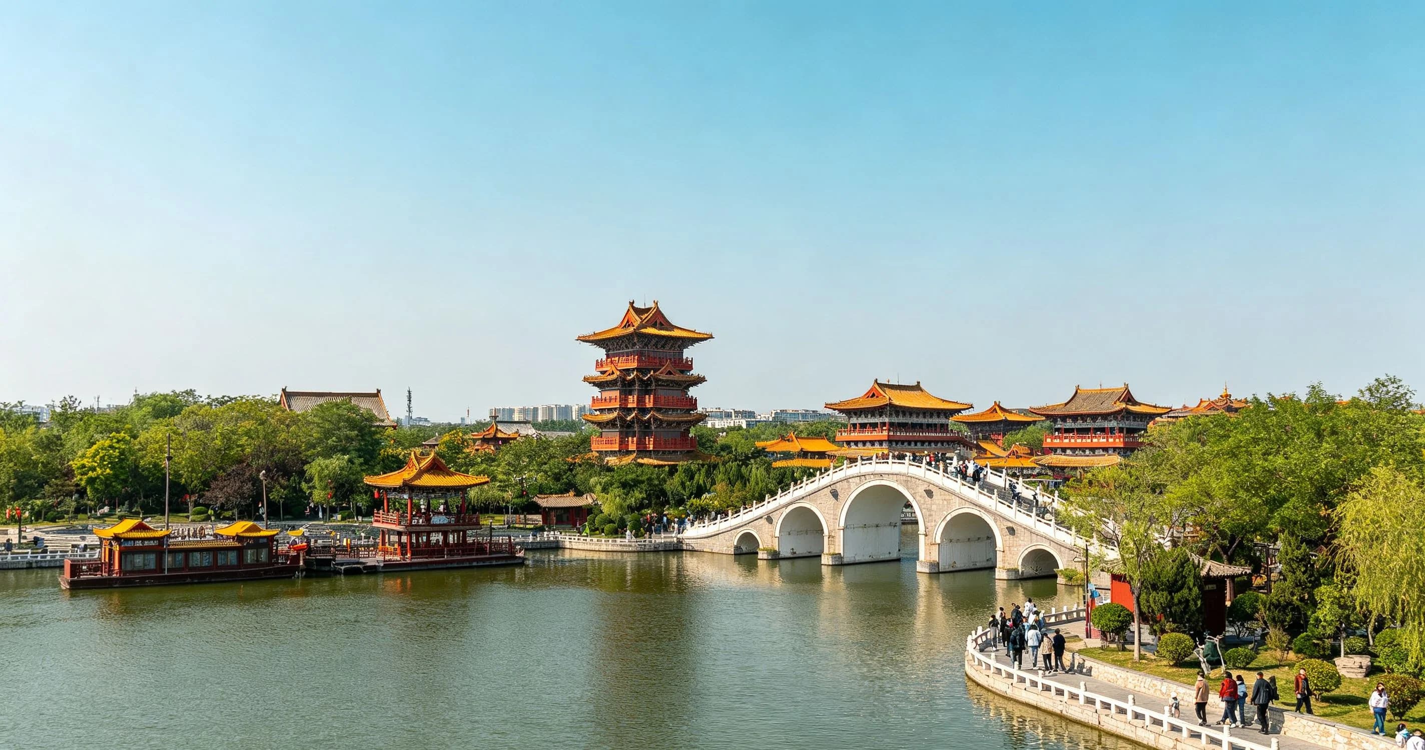 Qingming Riverside Landscape Garden