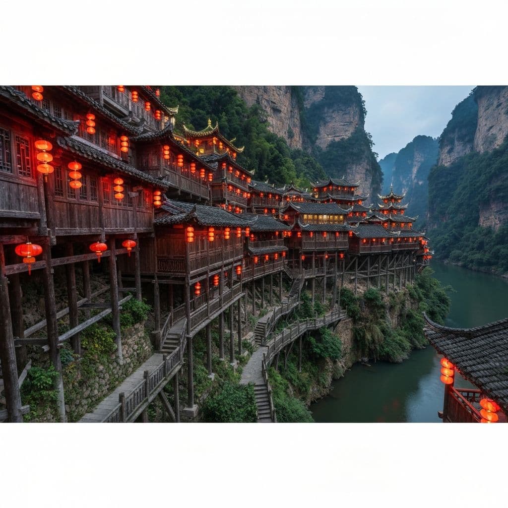 Zhangjiajie 72 Qilou