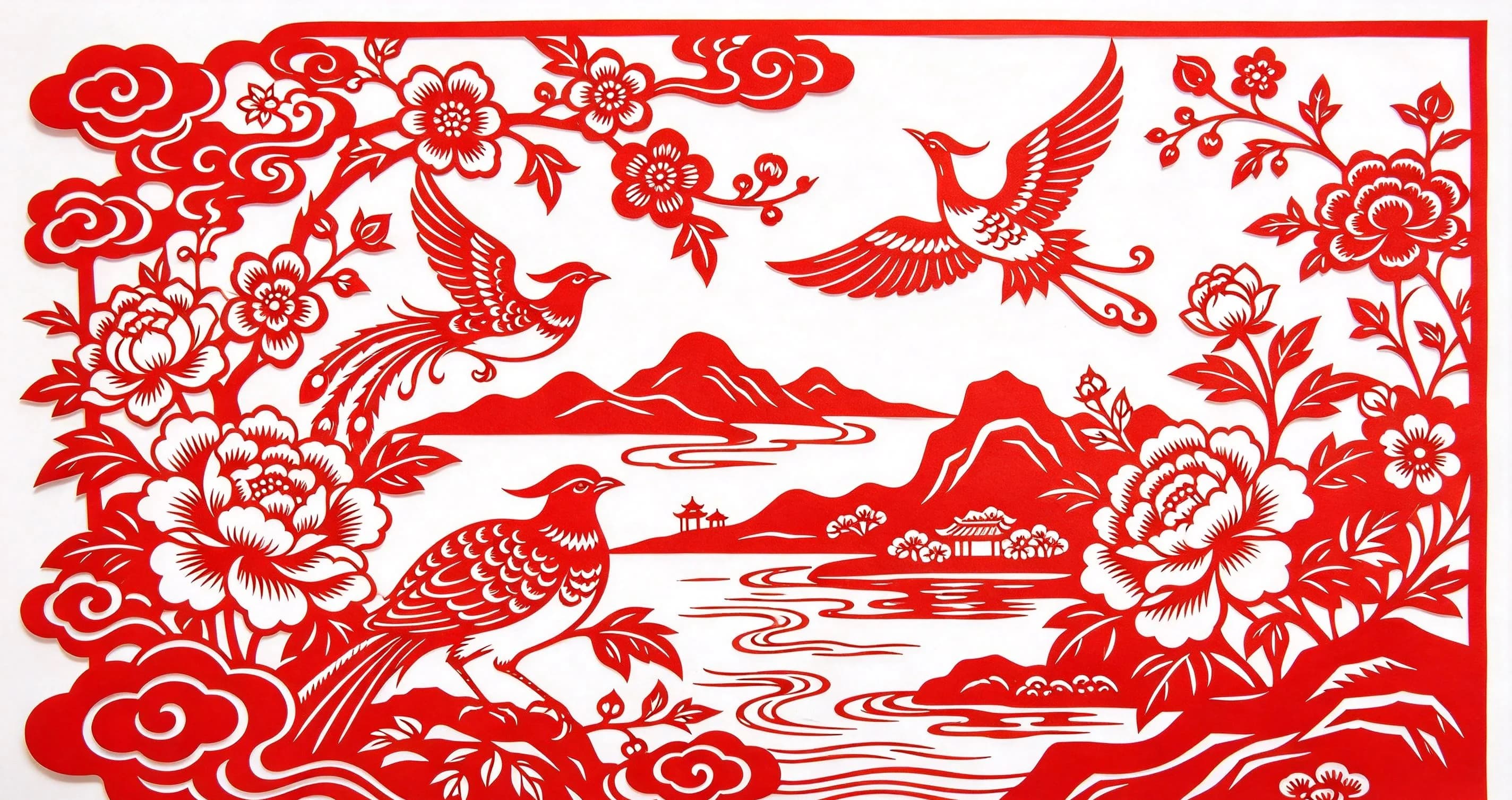 Chinese Paper-Cutting: Blessings Within a Sheet of Red Paper